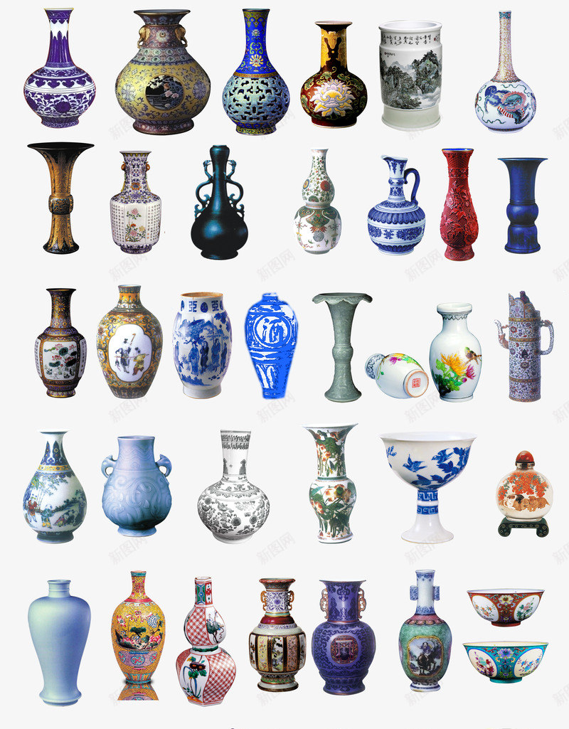 古董png免抠素材_88icon https://88icon.com 古代 古董 景德镇 瓷器 陶瓷