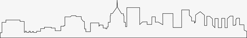 城市建筑曲线图png免抠素材_88icon https://88icon.com 城市 城市建筑图 城市线框 建筑 手绘城市图 曲线 线条 线绘 边框 都市