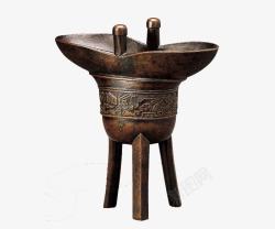 青铜酒樽酒樽古代酒器具高清图片
