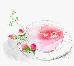 菊花茶花素材