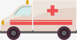玩具救护车卡通救护车元素高清图片