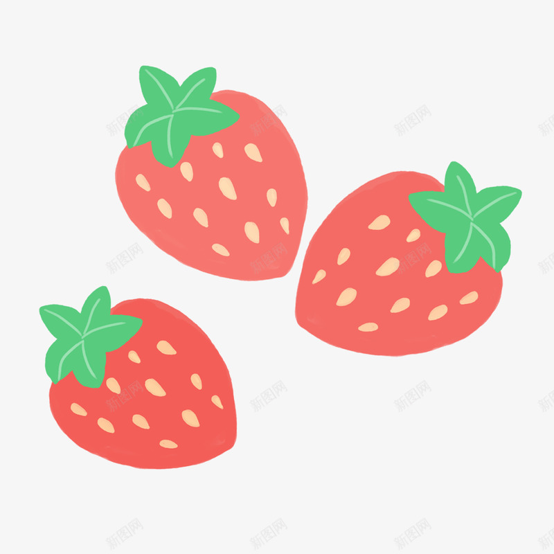夏日水果草莓png免抠素材_88icon https://88icon.com 免抠 冷饮 卡通 夏天气息 夏季 手绘 水果 草莓 解渴