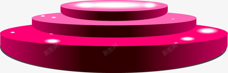 红色展台元素png免抠素材_88icon https://88icon.com 展台 炫酷 红色
