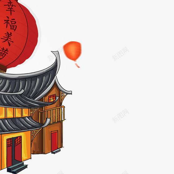 古代房屋png免抠素材_88icon https://88icon.com 主题插图 传统节日 古代房屋 古风房屋 气氛 海报插图 节日 节日插图