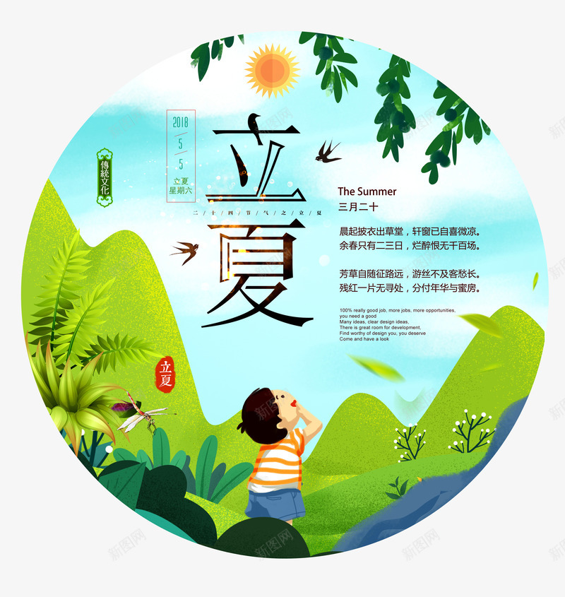 立夏卡通手绘图标psd分层图png免抠素材_88icon https://88icon.com 二十四节气 卡通手绘图标 夏天到了 夏季出游 畅游一夏 立夏 立夏时节