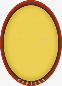 黄色卡通分层鸡蛋造型素材