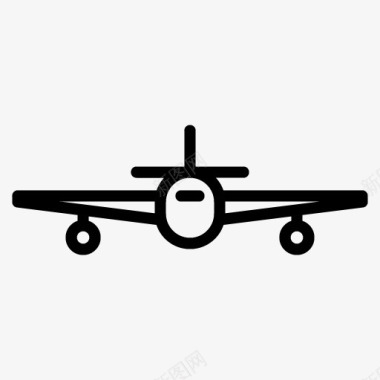 飞机的翅膀简笔飞机图标图标
