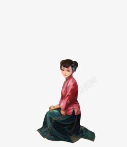 中国风古代女子素材