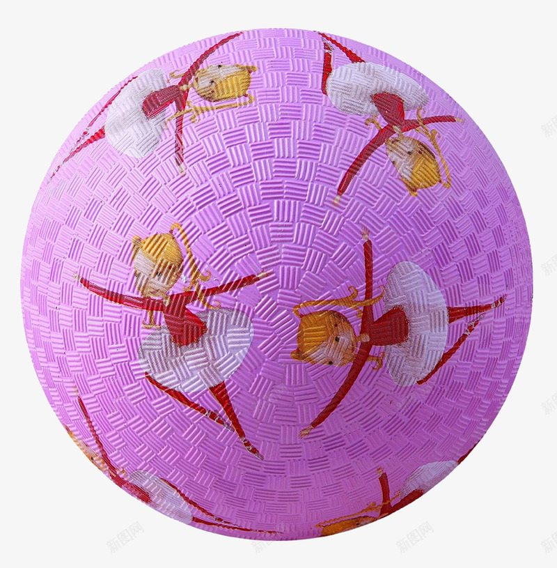 皮球玩具粉色可爱png免抠素材_88icon https://88icon.com 图案 小女孩 玩耍 球