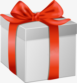 白色礼物盒子素材