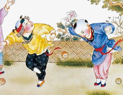 古代蹴鞠中国古代蹴鞠体育项目比赛高清图片