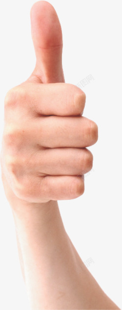 拇指鼓励手势指纹素材