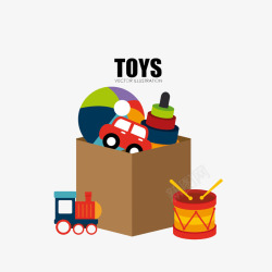 一箱玩具一箱玩具高清图片