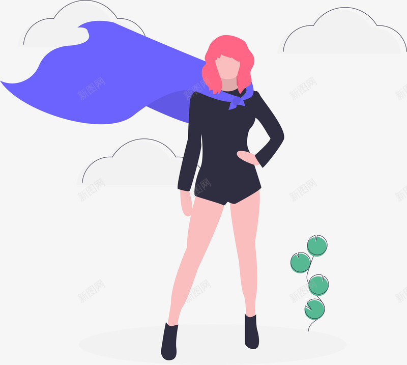 Superwoman超人女超人夏季女人矢量图ai免抠素材_88icon https://88icon.com 夏季 女人 女超人 矢量图 超人 超人妈妈