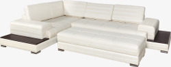组合式白色沙发素材
