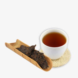 白色杯子姜母茶茶叶和茶高清图片