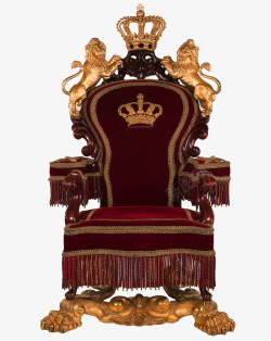 古代皇帝座椅素材