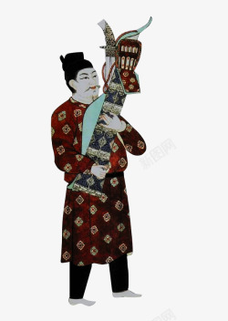 古代壮士中国风古代人物服饰高清图片
