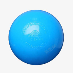 蓝色海洋球素材