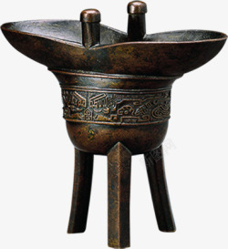 中国风古代酒杯装饰素材