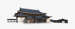中国风古代房子素材