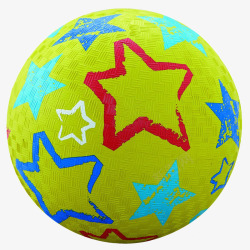 矢量皮球玩具翠绿色皮球高清图片