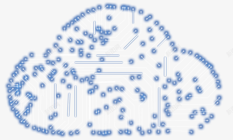 炫酷装饰科技云计算png免抠素材_88icon https://88icon.com 云计算 炫酷 科技 科技云 科技装饰 装饰图案