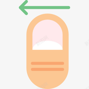 矢量耶手势点击图标图标