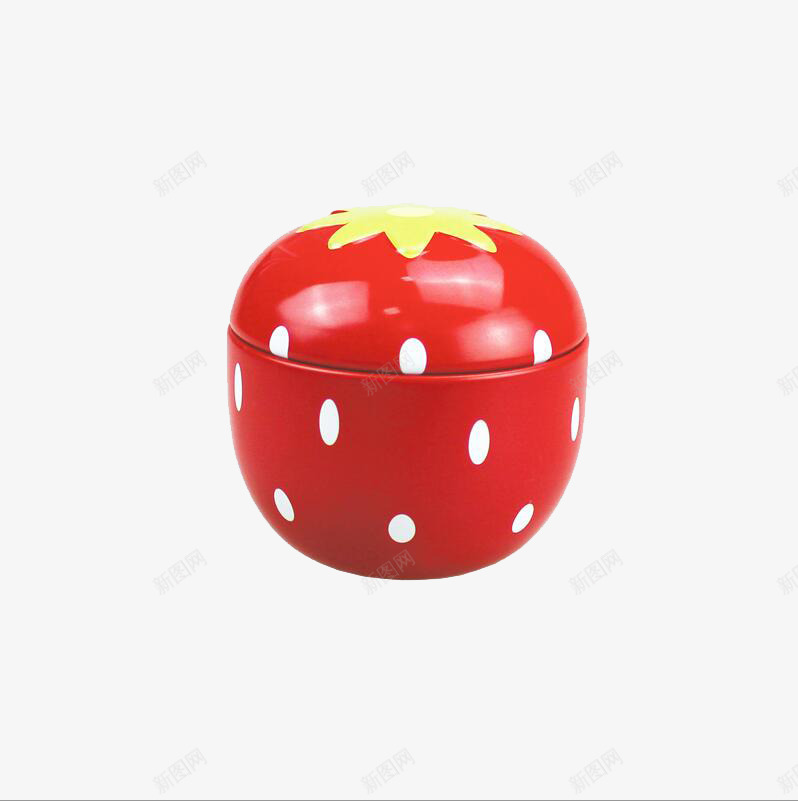 草莓糖果铁盒png免抠素材_88icon https://88icon.com 产品实物 糖果 红色 草莓 铁盒