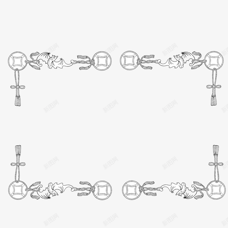 方形铜钱底纹矢量图eps免抠素材_88icon https://88icon.com png图 古代 方形 素材 铜钱 铜钱底纹 矢量图