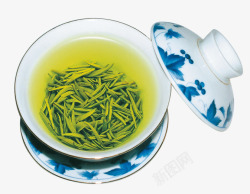 清新茶叶茶杯茶水茶具素材