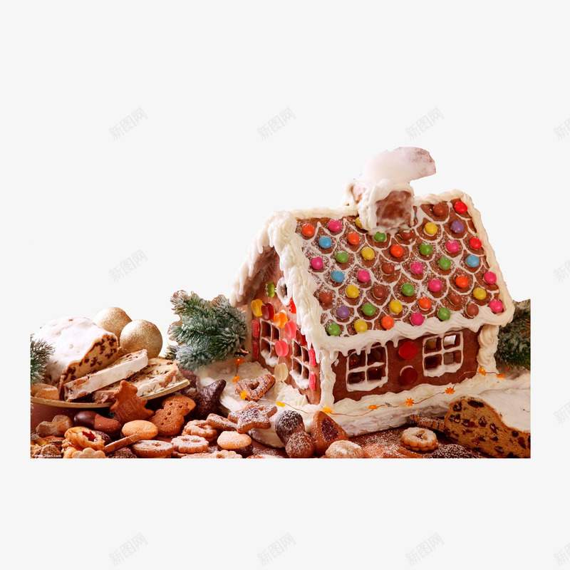在食物堆里的糖果屋png免抠素材_88icon https://88icon.com 卡通糖果屋 卡通饼干 圣诞糖果屋 在食物堆里的糖果屋 甜蜜糖果屋 饼干糖果搭成的糖果屋