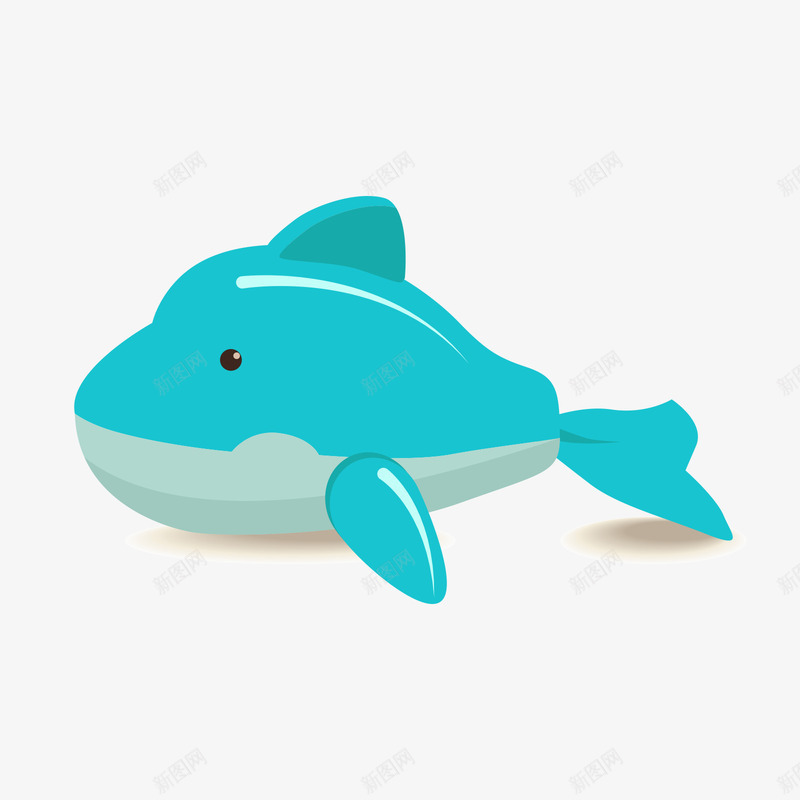 水上充气玩具海豚png免抠素材_88icon https://88icon.com 充气玩具 水上 水上玩具 海豚 玩具海豚 蓝色