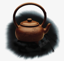 古典茶壶元素素材