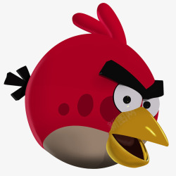 面塑奋斗的小鸟卡通红色奋斗的小鸟高清图片