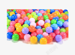 多种彩色海洋球素材