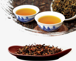 茶叶茶素材