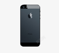 黑色iPhone5背面素材