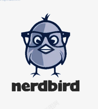 创意公益手绘logo创意手绘小鸟logo图标图标
