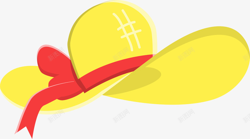 卡通金色沙滩遮阳帽矢量图ai免抠素材_88icon https://88icon.com 卡通 夏季 沙滩旅行 矢量图案 遮阳帽 金色 矢量图