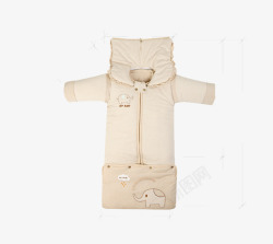 加厚冬季婴儿彩棉睡袋素材