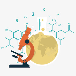 显微镜科学素材