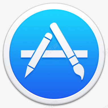 apps苹果应用商店边境图标图标