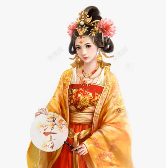 古代美女高贵png免抠素材_88icon https://88icon.com 古代 素材 美女 高贵