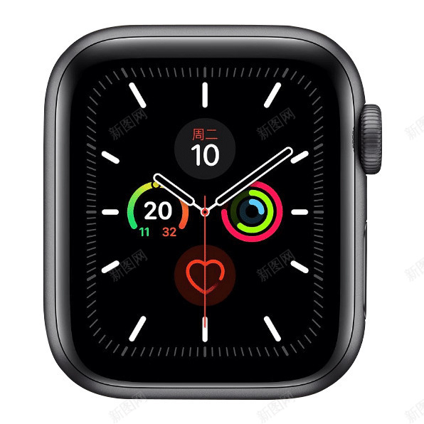 Apple苹果手表5代正面图png免抠素材_88icon https://88icon.com Apple Watch 手表正面图 正面图 苹果手表