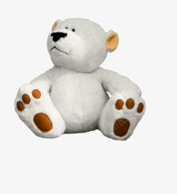 泰迪熊玩具实物图素材