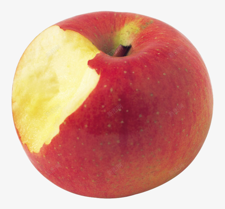 被咬一口的苹果png免抠素材_88icon https://88icon.com png素材 产品实物 水果 红色 食物