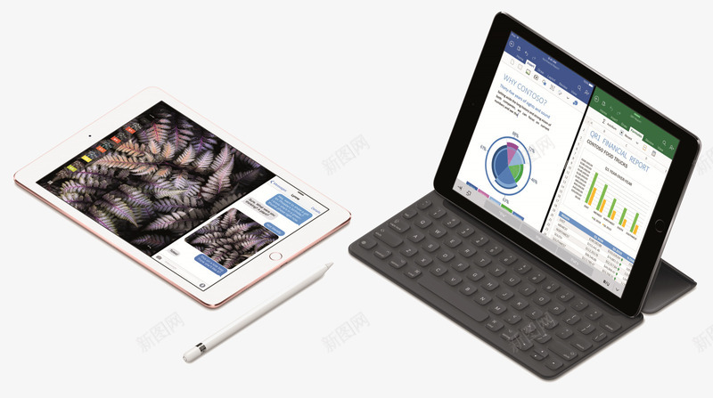 ipad办公用品png免抠素材_88icon https://88icon.com pencil 办公 系列 苹果