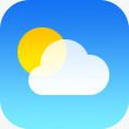 多云天气天气苹果iOS7图标图标