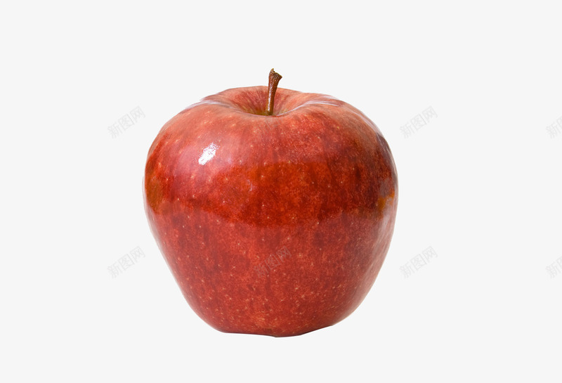 一个红苹果png免抠素材_88icon https://88icon.com 新鲜 水果 红苹果 苹果 香甜